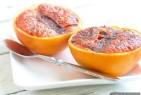 Caramelized Broiled Grapefruit with Warm Spices