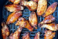 Crispy Marinated Chicken Wings in the Air Fryer