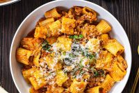 Authentic Rigatoni Bolognese Recipe