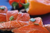 Braided Salmon Recipe with Lemon, Garlic and Herbs