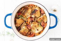 Italian Scarpariello Chicken with Peppers and Vinegar