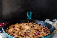 Fresh Cranberry Skillet Cake Recipe