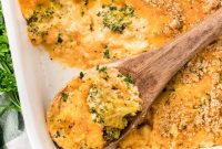Creamy Cheesy Broccoli Rice Casserole Recipe