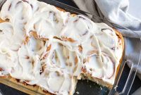 Apple Cinnamon Rolls Recipe with Brown Sugar Glaze