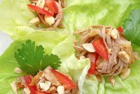 Slow Cooker Pork Satay with Peanut Sauce