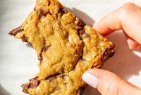 Brown Butter Toffee Blondies Recipe