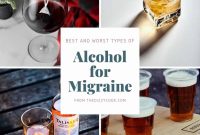 Alcohols Least Likely to Trigger Migraines