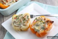 Philly Cheesesteak Stuffed Peppers – Low-Carb, Gluten-Free