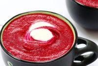 Roasted Garlic and Beetroot Soup Recipe