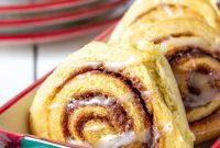 Homemade Cinnamon Rolls with Cream Cheese Frosting