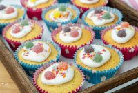 How to Bake Mini Fairy Cakes with Rainbow Sprinkles