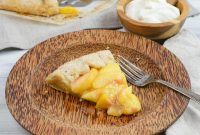 Rustic Peach Galette Recipe with Flaky Crust