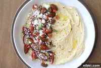 Loaded Greek Hummus Dip Recipe with Feta and Olives