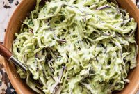 Creamy Avocado Coleslaw Recipe for Summer BBQs