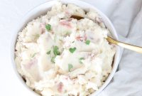 Creamy Mashed Red-Skinned Potatoes