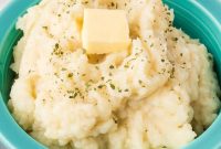 Creamy Garlic Butter Mashed Potatoes Recipe