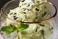 No-Churn Keto Mint Chocolate Chip Ice Cream – Gluten-Free Paleo