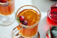 Spiced Cranberry Hot Toddy Cocktail Recipe