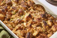 Caramelized Onion and Croissant Stuffing Recipe