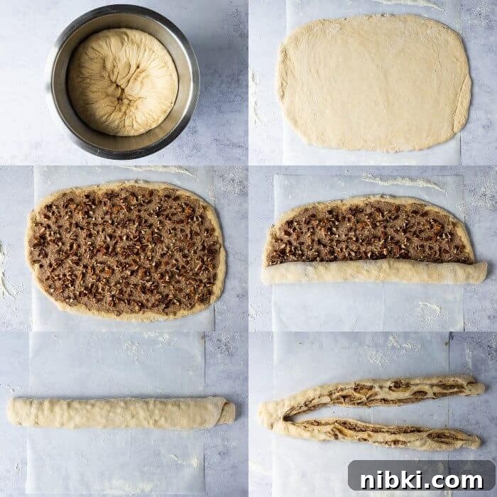 step 4 - shaping the loaf