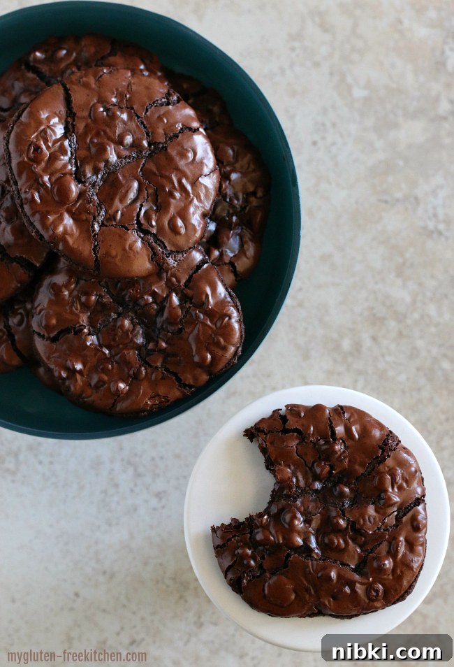 Mudslide Flourless Chocolate Cookies: Gluten and Dairy Free 7 Flourless Chocolate Mudslide Cookies. Gluten-free dairy-free and nut-free but so good!!