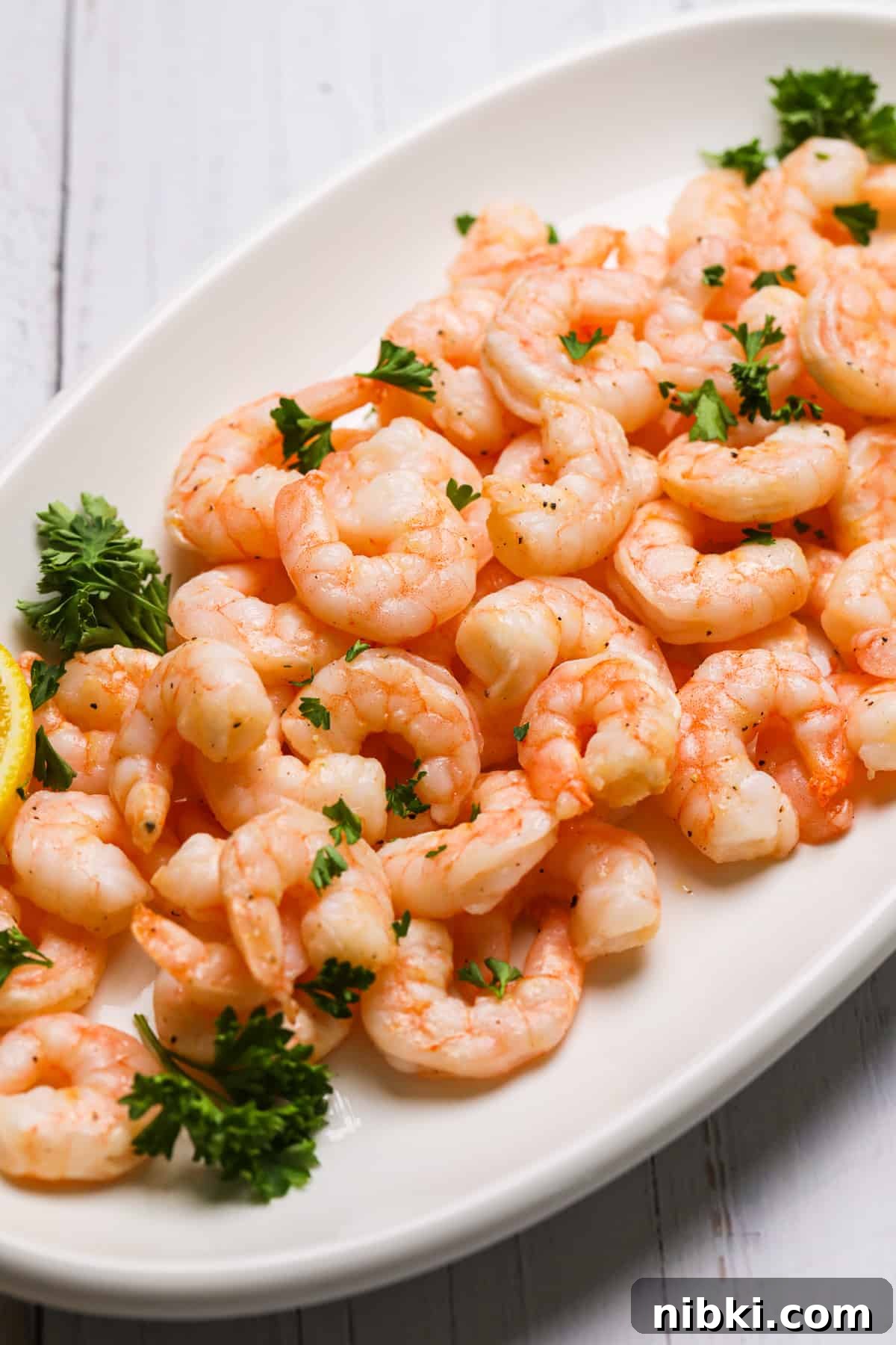 How to Cook Crispy Frozen Shrimp in the Air Fryer 2 cooked shrimp