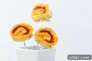 Cheese Lollipops from Zestuous