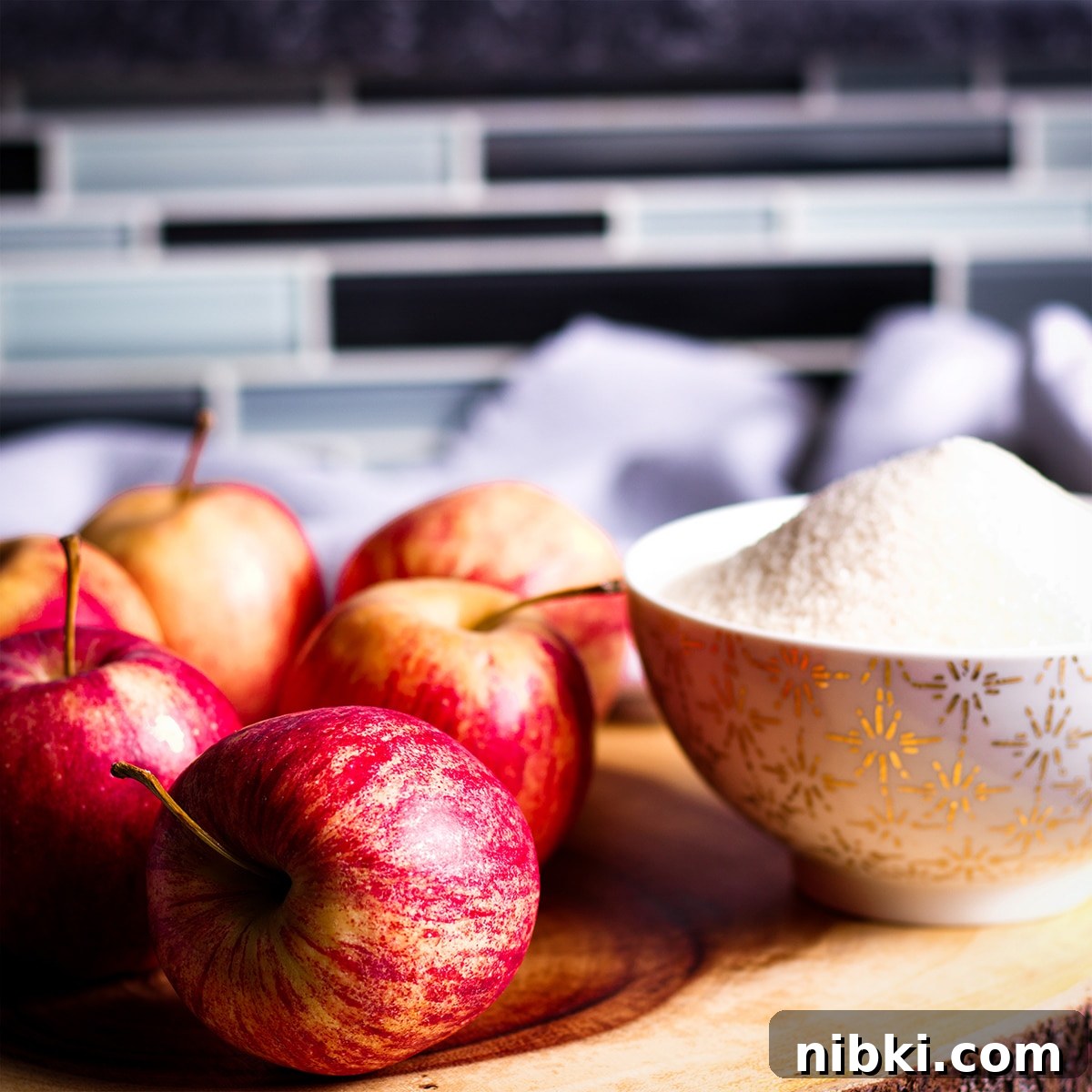 Spiced Apple Cider Cake with Cider Buttercream 3 The ingredients for apple cider cake.
