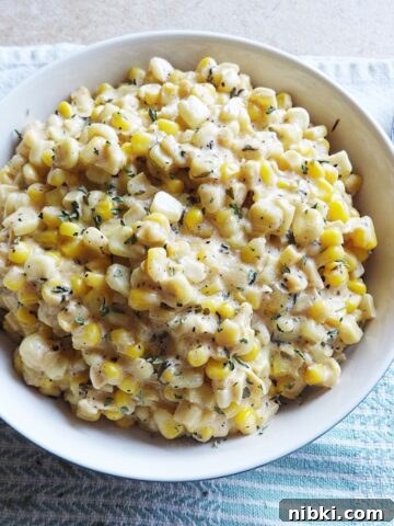 Cream style corn