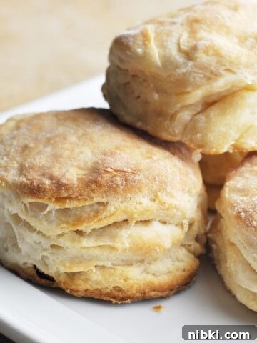 Flaky biscuits