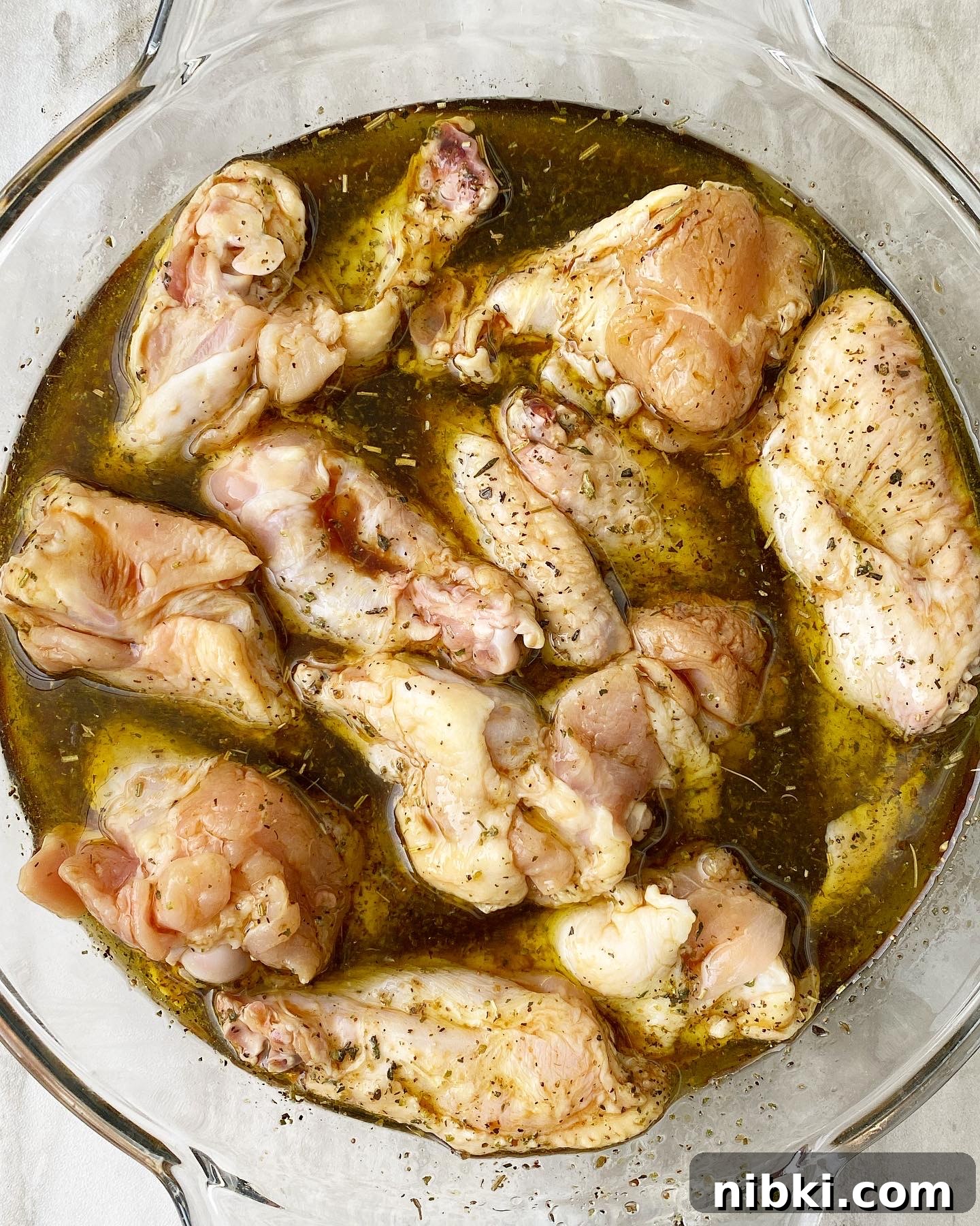 Crispy Marinated Chicken Wings in the Air Fryer 4 img 11489 3