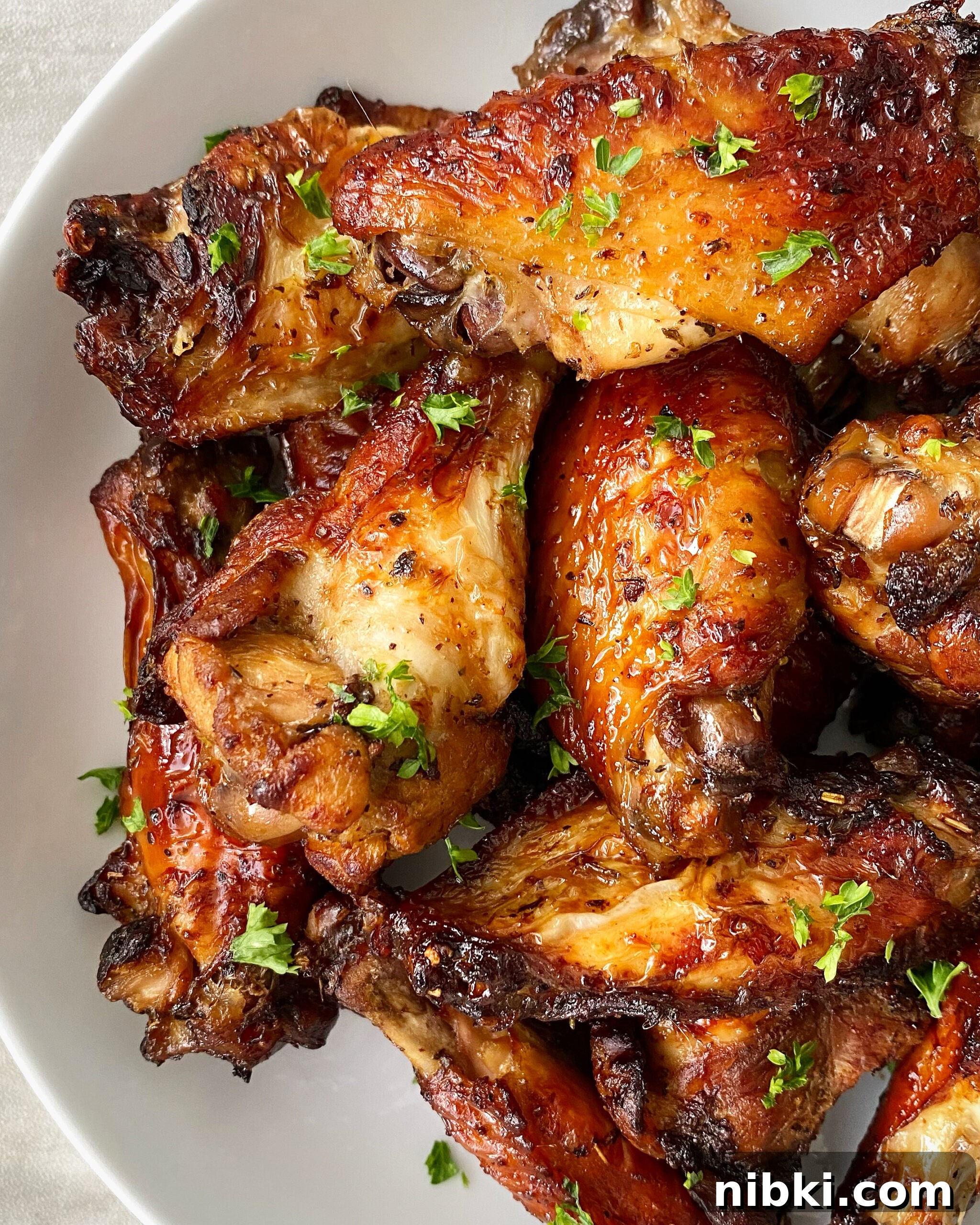 Crispy Marinated Chicken Wings in the Air Fryer 8 img 11489 8
