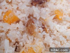 Cauliflower Semolina Pilaf with Dried Fruits Recipe 2 Semoule de Chou-Fleur aux Fruits Secs