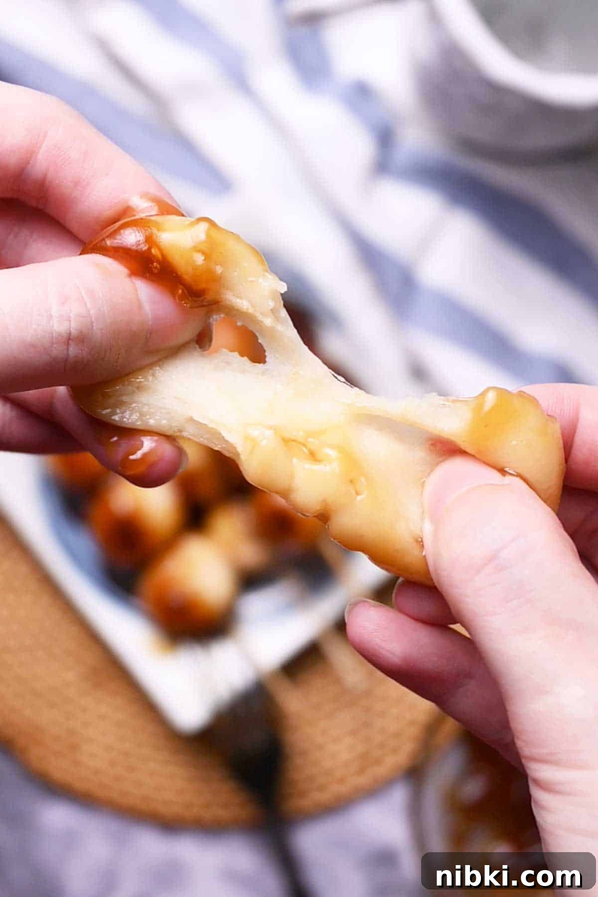 chewy tofu shiratamako dango