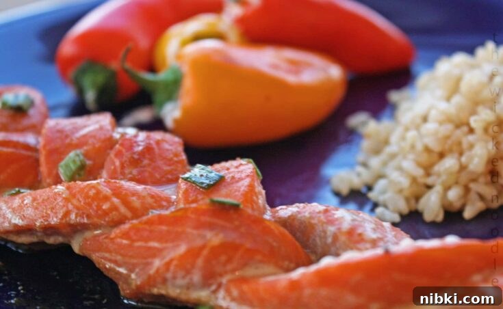 Braided Salmon plated