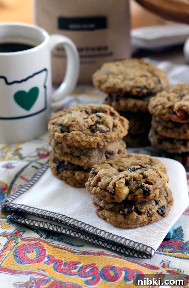 Oregon Trail Cookies Recipe: Classic Pioneer Cookie 4 Oregon Trail Cookies stacked