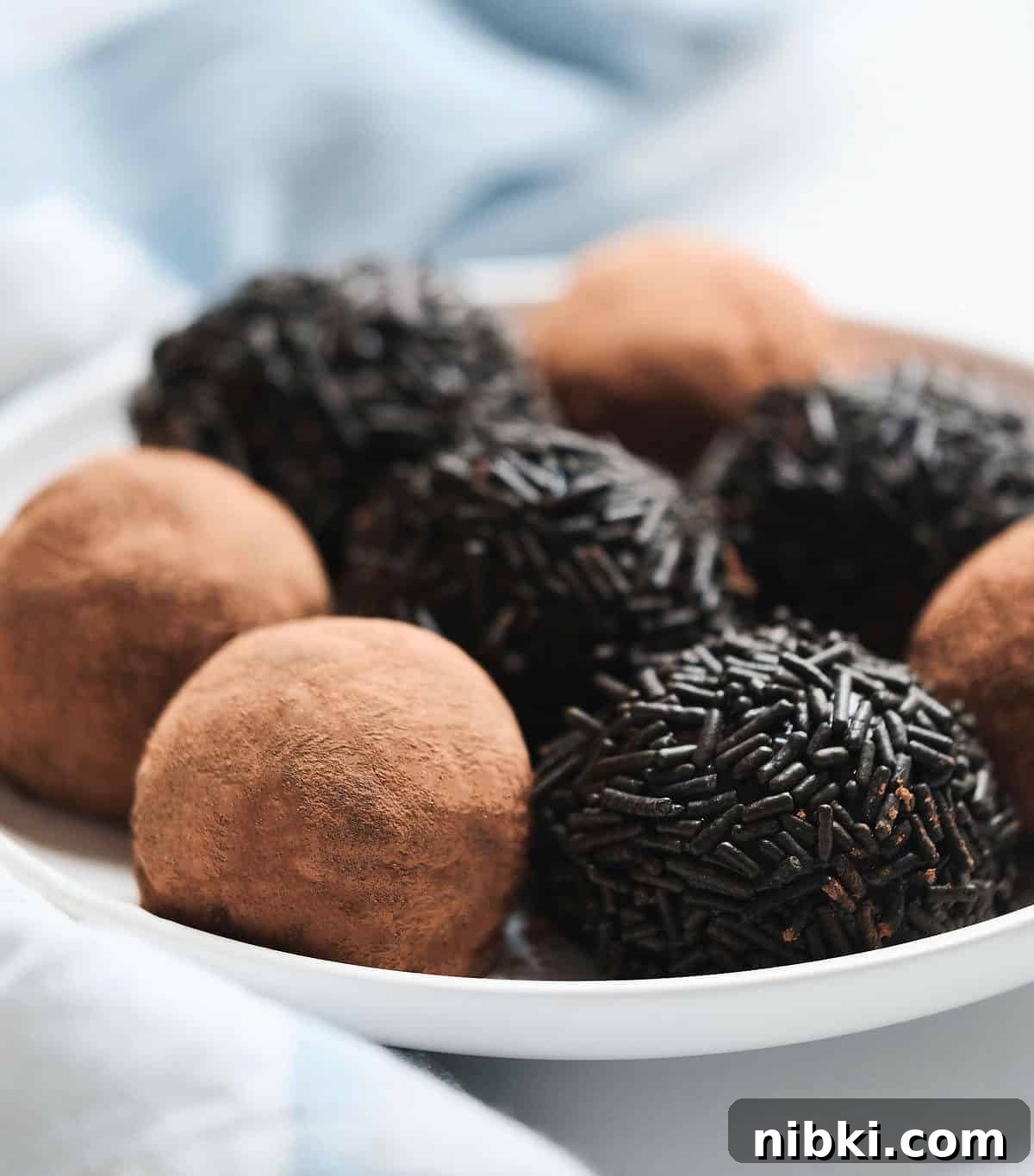 Sweetened Condensed Milk Truffles 3 3 ingredient chocolate truffles.