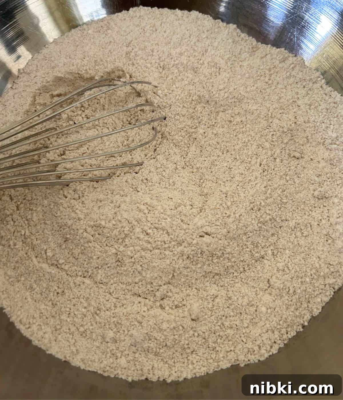 Dry ingredients for donuts.