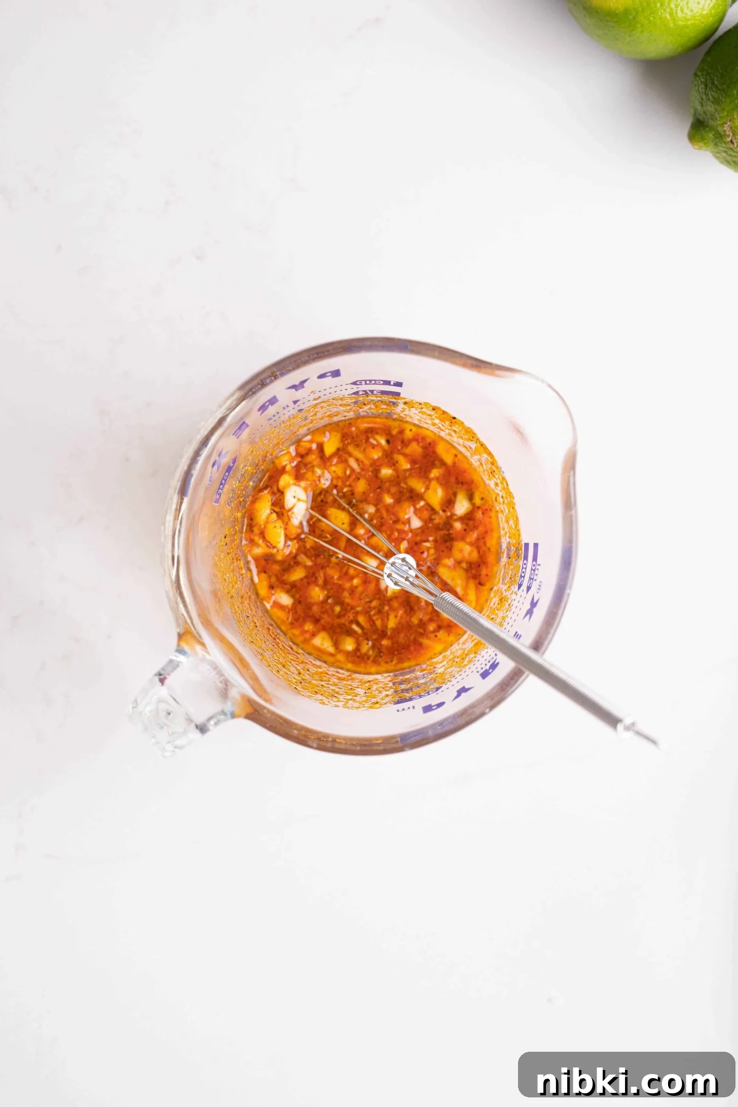 Crispy Puerto Rican Chicken Chicharrones 3 a bowl of marinade