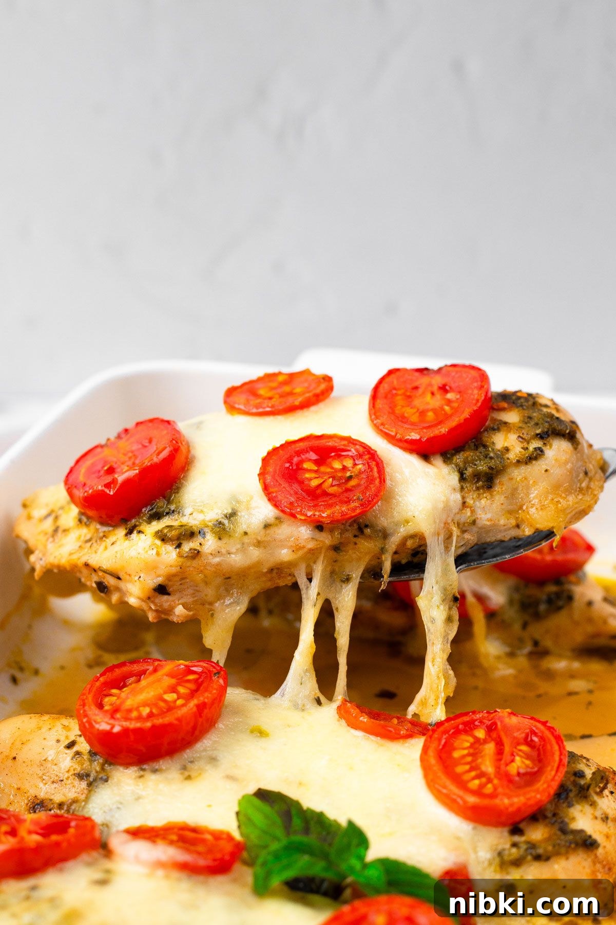 27 Quick High-Protein Dinners with 30+g Protein 10 Baked Pesto Mozzarella Chicken
