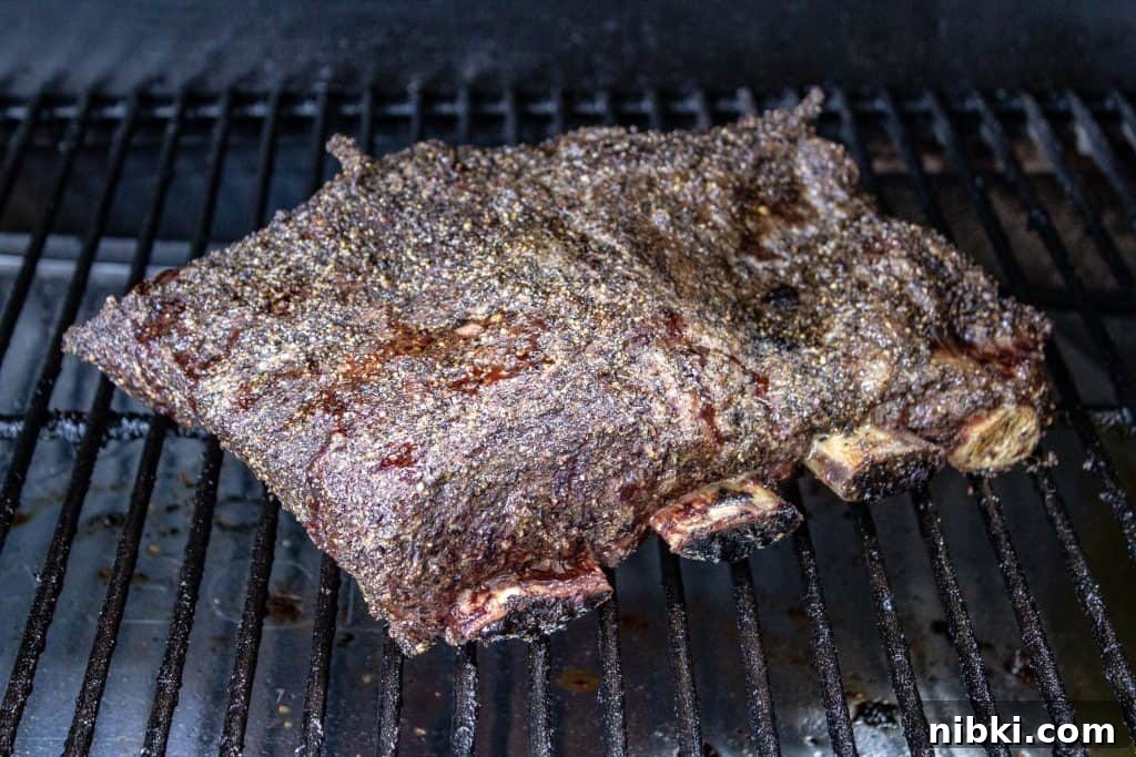 How to Smoke Beef Chuck Ribs for Tender, Juicy Results 8 Smoked beef chuck ribs after 4 hours