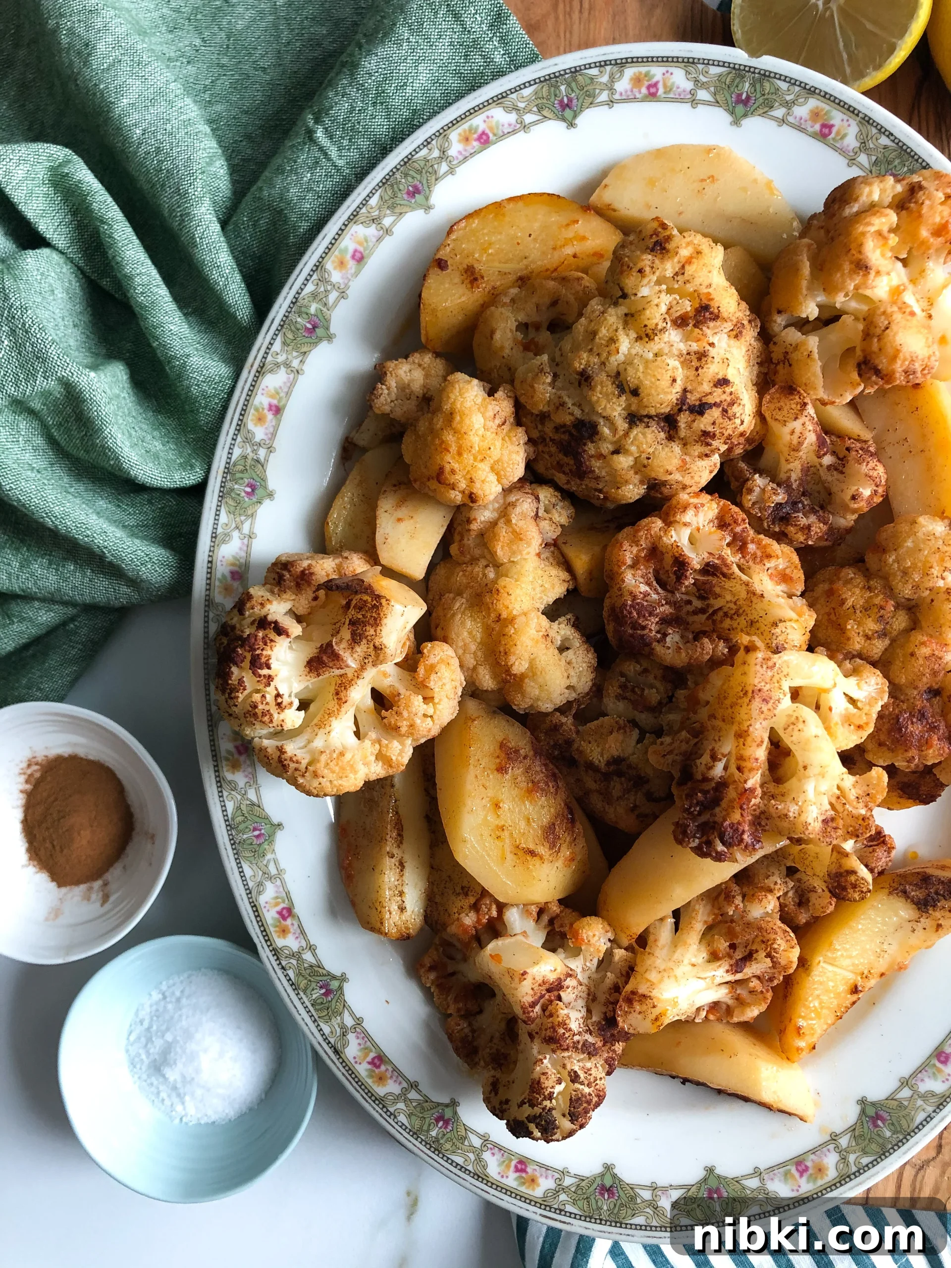 Roasted cauliflower