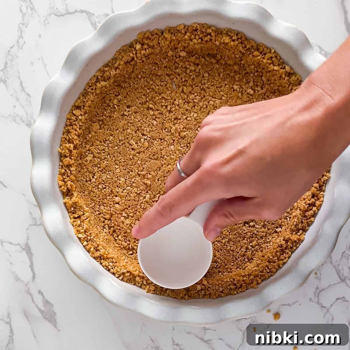 No-Bake Cream Cheese Pie Recipe 4 Prepared Graham cracker crust.