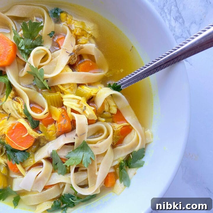 Thursday: Instant Pot Chicken Noodle Soup