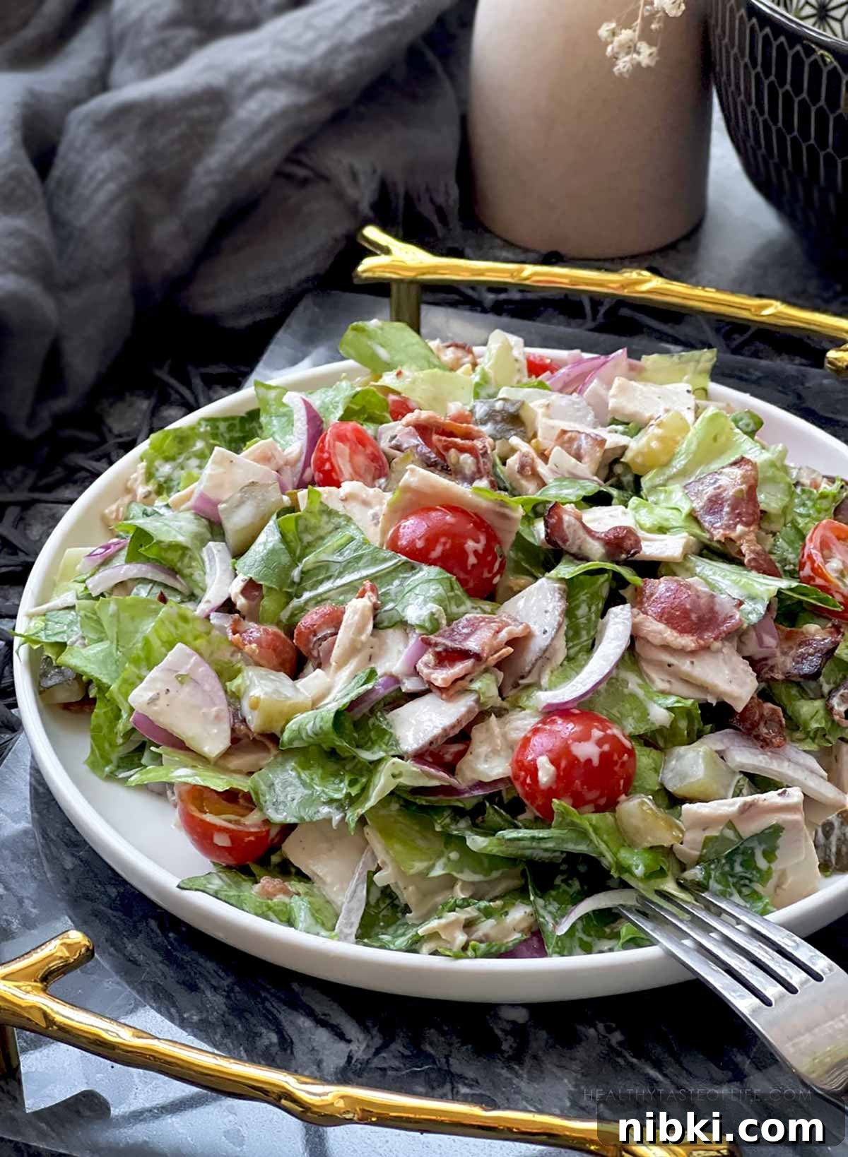 15-Minute Italian Grinder Salad with Classic Deli Flavors 2 easy grinder salad assembled