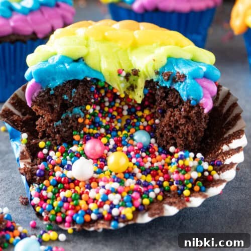 surprise cupcakes featured image