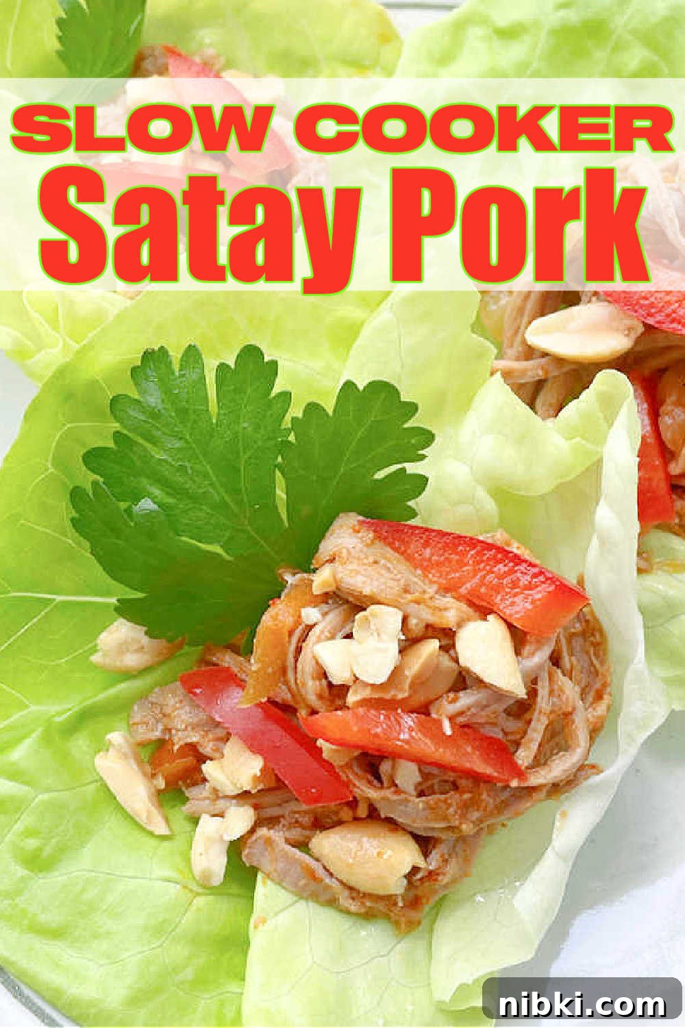 Slow Cooker Satay Pork | Foodtastic Mom #slowcookerrecipes #porkrecipes #porksatay #slowcookersataypork