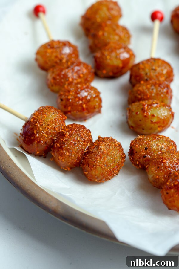 Tajin & Tequila Grapes