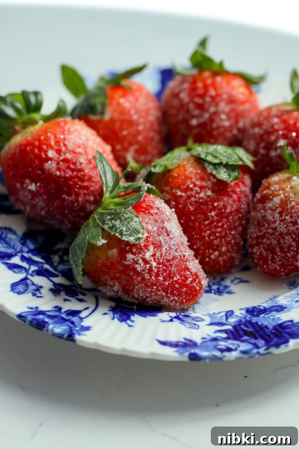 Prosecco Strawberries