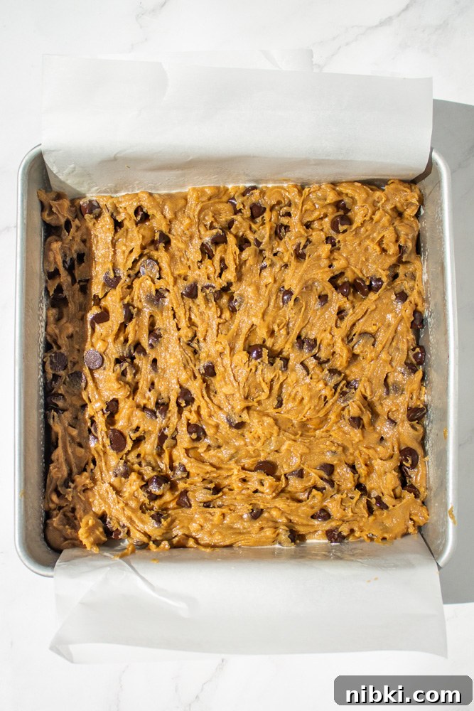 brown butter toffee blondies